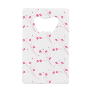 Fleurs roses Bubblegum, Petite impression Florale