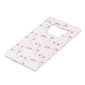 Fleurs roses Bubblegum, Petite impression Florale (Dos Angle)