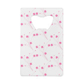Fleurs roses Bubblegum, Petite impression Florale (Dos)