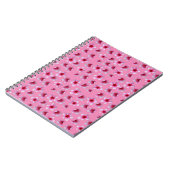 Fleurs roses, Carnet (Côté gauche)