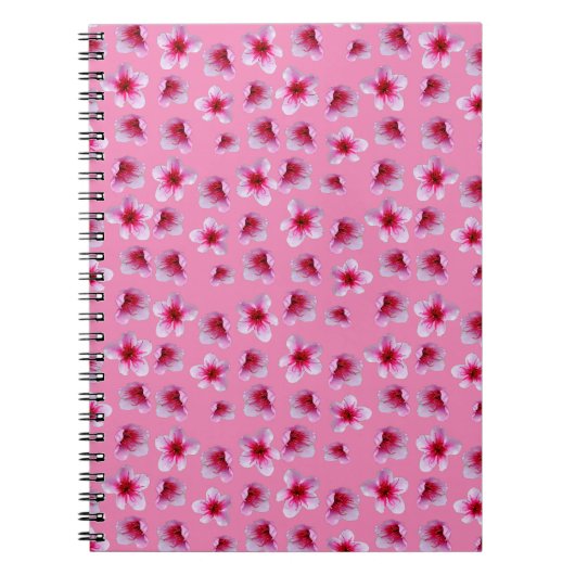 Fleurs roses, Carnet (Devant)
