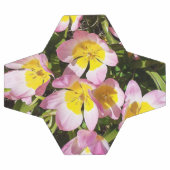 Fleurs roses et jaunes (Plat)