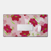 Fleurs roses et rouges - Floral (Clavier et souris)