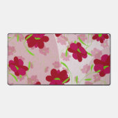 Fleurs roses et rouges - Floral (Recto)