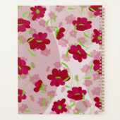 Fleurs roses et rouges - Floral (Dos)