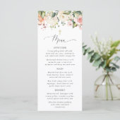 Fleurs roses, Fleurs blanches, Bohème, Menu baptêm (Debout devant)