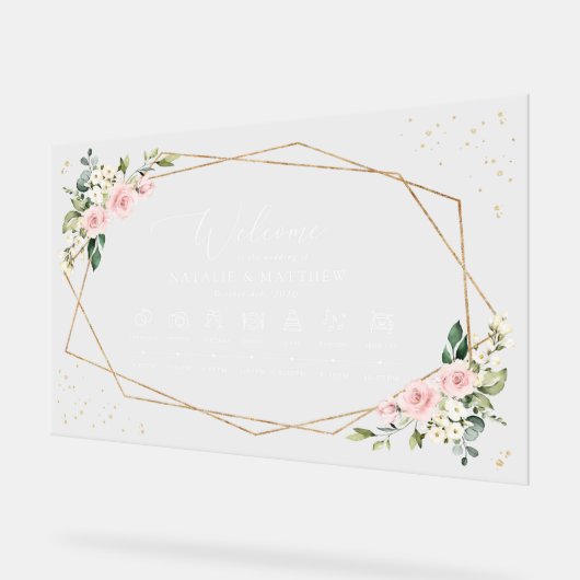 Fleurs roses, Fleurs blanches, Chronologie Mariage (Angle)