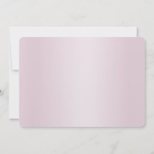 Fleurs Roses Modernes Enregistrer La Carte Date (Dos)