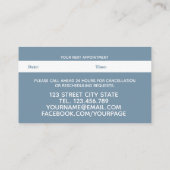 Fleurs roses modernes Rendez-vous aquarelle (Dos)