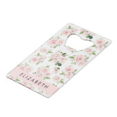 Fleurs roses, Roses, Fleurs Aquarelles, Votre Nom (Devant Angle)