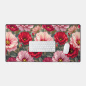 Fleurs roses, rouges et mauves  (Clavier et souris)