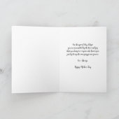 Fleurs roses Soeur Bonne carte de fête des mères (Intérieur)