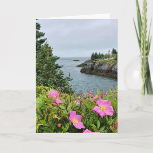 fleurs roses sur la carte de la mer (vierges à l'i (Devant)