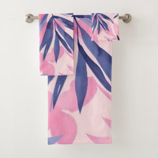 Fleurs roses tropicales