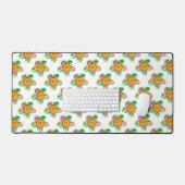 Fleurs roses, violettes, jaunes (Clavier et souris)