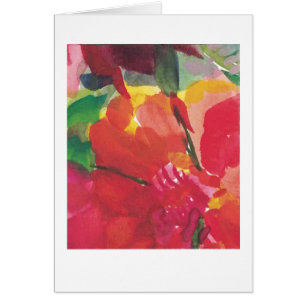 Fleurs, rouge, jaune, rose