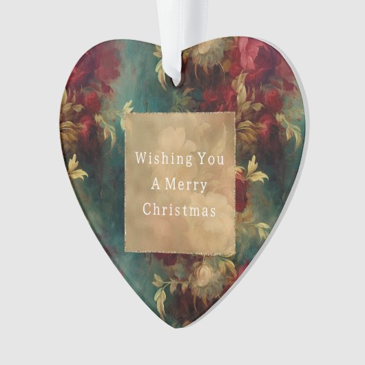 Fleurs rouges blanches vertes (devant)