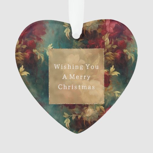 Fleurs rouges blanches vertes (devant)