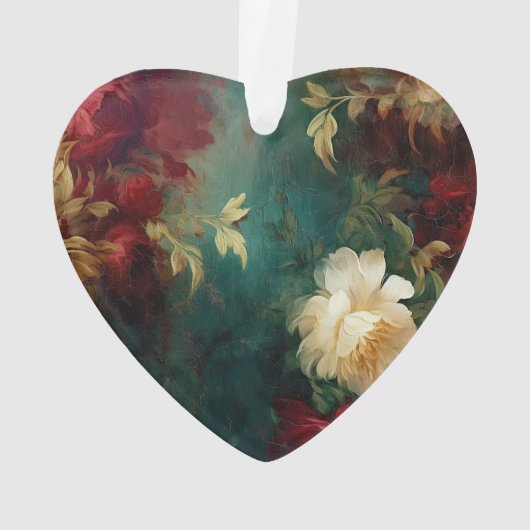 Fleurs rouges blanches vertes (dos)