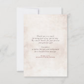 Fleurs rouges de Bourgogne Élégantes Petit Merci (Dos)