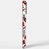 Fleurs rouges iPhone 16 Pro Max Coque (Verso / Droite)