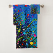 Fleurs rouges vibrantes - Impression Pop Art (En situation)