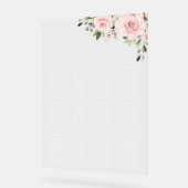 Fleurs Rougissantes, Fleurs Roses, Plan de Table d (Angle)