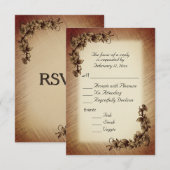 Fleurs Rustiques Profondes RSVP avec Choix d'Entré (Devant / Derrière)