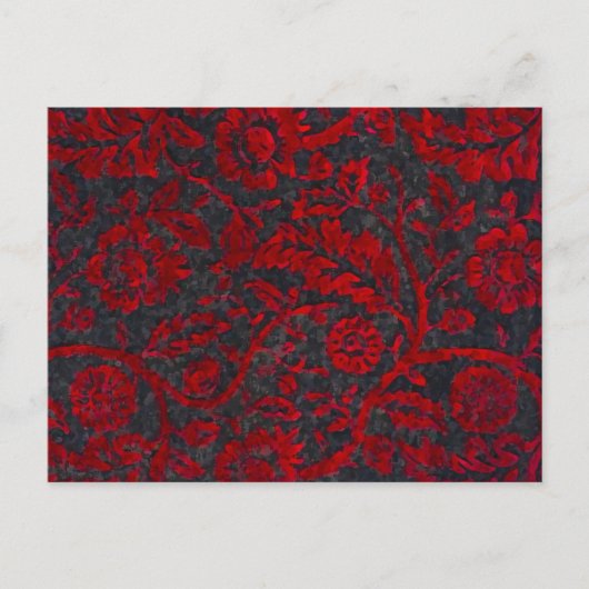 Fleurs sanglantes ~ Carte postale (Devant)