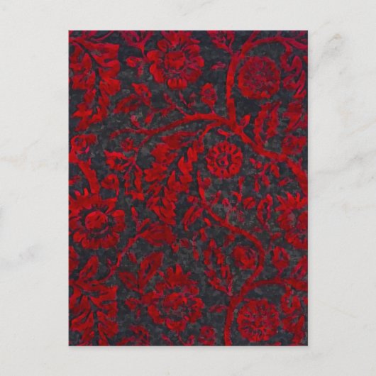 Fleurs sanglantes ~ Carte postale (Devant)