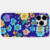 Fleurs sans couture Motif iPhone / coque ipad (Verso (horizontal))