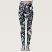 Fleurs sauvages à la William Morris Leggings (Devant)