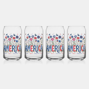 Fleurs sauvages américaines USA Fête patriotique d