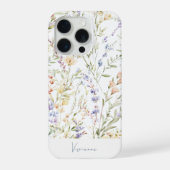 Fleurs sauvages aquarelle (Verso)