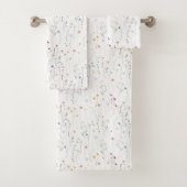 Fleurs sauvages, aquarelle (En situation)