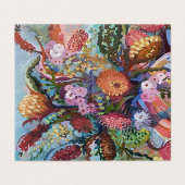 Fleurs sauvages australiens en carte vase (Outside Unfolded)