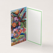 Fleurs sauvages australiens en carte vase (Inside)