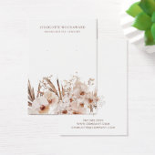 Fleurs sauvages Boho Elevant Bijoux Cartes d'affic (Bureau)