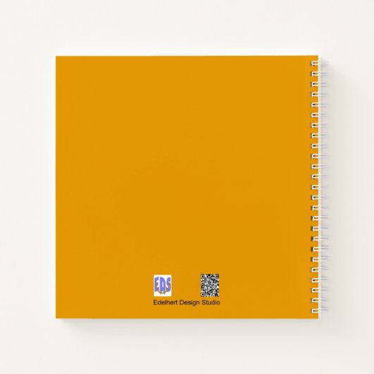 Fleurs sauvages : Carnet rose blanc orange (Dos)