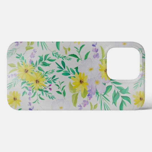 Fleurs sauvages Coque-Mate coque iphone (Verso (horizontal))