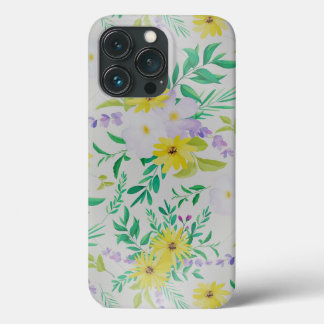 Fleurs sauvages Coque-Mate coque iphone