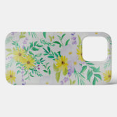 Fleurs sauvages Coque-Mate coque iphone (Verso (horizontal))