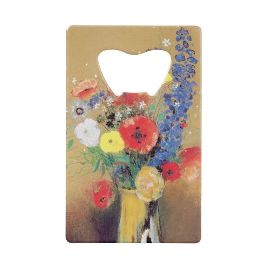 Fleurs sauvages dans un vase Long-étranglé, c.1912 (Devant)