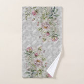 Fleurs sauvages d'aquarelle délicats (Serviette à main)