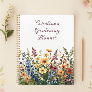 Fleurs sauvages d'aquarelle été personnalisé