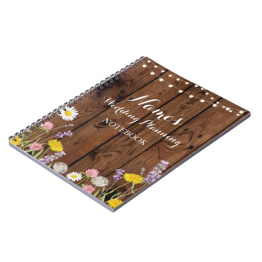 Fleurs sauvages de carnet épousant des notes (Côté gauche)