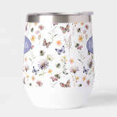 Fleurs sauvages de nom de monogramme aquarelle vio (Gauche)