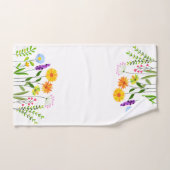 Fleurs sauvages de printemps été (Serviette à main)