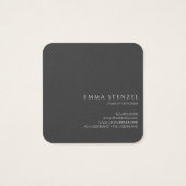 Fleurs sauvages de Terre Floral Carré Carte de vis (Dos)