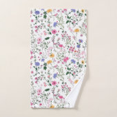 Fleurs sauvages d'été (Serviette à main)
